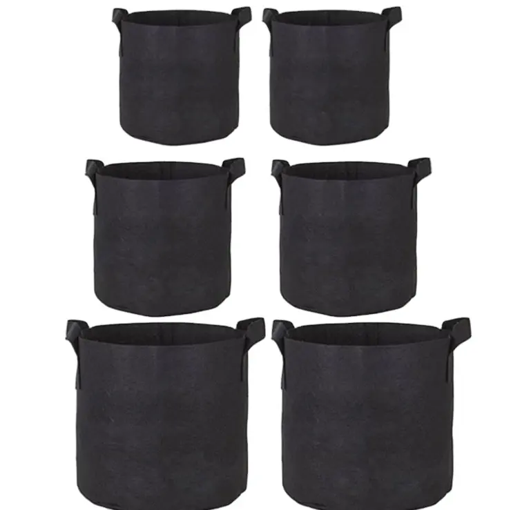 Кастрюля из войлока для растений с прочной ручкой, 5/7/10 галлонов