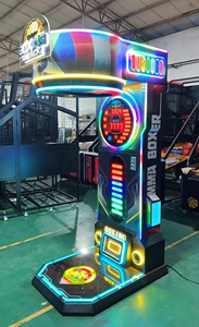 Machine de jeu d'arcade de boxe à monnayeur, en fer et plastique, lumières LED colorées, certifiée CE, garantie 1 an, 1 joueur, pour adultes, jeu en intérieur - Product Image 5