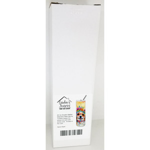 Bicchiere sottile in acciaio inossidabile Chihuahua Hippie Dawg - Product Image 2