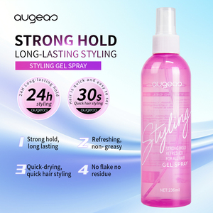 Augeas Non Greasy Refreshing <b>Styling</b> Gel <b>Spray</b> 30s Quick Setting Long Lasting Hold Hair <b>Spray</b> for All Hair - Product Image 4