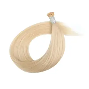 Uzun ömürlü rus Remy önceden bağlanmış Keratin saç uzatma en kaliteli bakire yumuşak yapıştırılmış Mini Itip insan saçı postiş