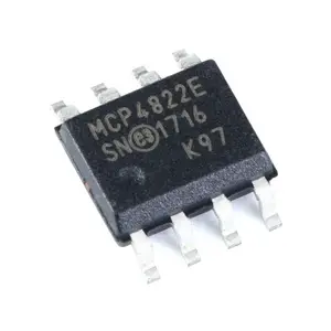 MCP4822-E/SN/SOIC-8 12-bit DAC SPI 2.7V~5.5V