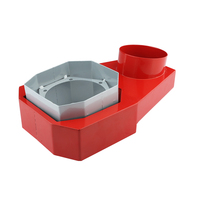 Cache-poussière pour broche de 100 mm pour routeur CNC, protection anti-poussière pour aspirateur de machine de travail du bois ATC, anti-poussière