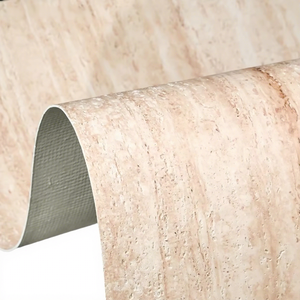 Papier peint auto-adhésif imperméable à l'eau, facile à nettoyer, texture pierre, pour la rénovation de la maison, du bureau, des armoires de <span class=keywords><strong>cuisine</strong></span>, livraison en 9 jours - Product Image 1