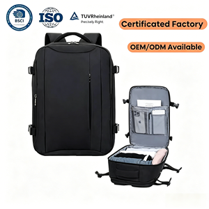 Mochila de Viaje Personalizada para Debajo del Asiento, Compatible con Laptop de 14 Pulgadas, 40x20x25, Poliéster Impermeable, Mochila Casual para la Escuela, con Cable - Product Image 1