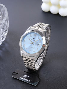 Reloj de Cuarzo Luminoso Unisex, Superventas, de Acero Inoxidable, Estilo Ejecutivo, Resistente al Agua, Hecho en China, <span class=keywords><strong>Omax</strong></span> - Product Image 3