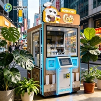 Distributeur automatique de café pour entreprises, robot distributeur de café, distributeur automatique de café robotisé