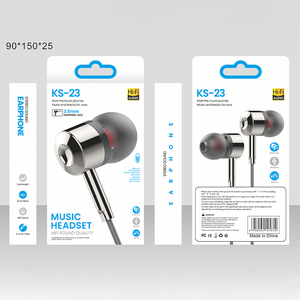 กล่องสุ่มหูฟังไดรเวอร์ Hepu ชิปเซ็ต JL กันน้ำ IPX3 ขายส่งจากโรงงาน หูฟังแบบมีสายขนาด 6u+ ลำโพง 3.5 มม. สำหรับฟังเพลง - Product Image 1