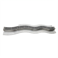 Drain de sol linéaire invisible en acier inoxydable pour salle de bain, douche, salle humide, kit de siphon anti-odeur