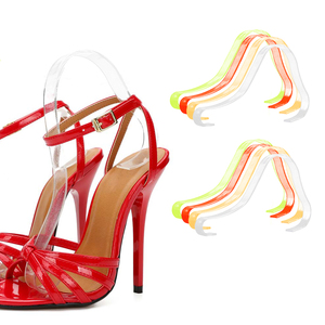 Phụ Nữ Giày cây Acrylic Sandal cửa hàng giày cửa hàng bán lẻ hiển thị đứng giày hỗ trợ máy ép hình thức chèn ha01577 - Product Image 4