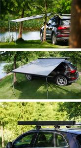 Toldo Lateral Semiautomático de Aluminio para Auto <span class=keywords><strong>4x4</strong></span> con Soporte Recto para Campamentos de Verano - Product Image 6