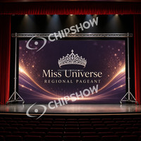Layar Dinding Sewa Indoor P1.95 P2.6 P2.97 P3.91 38400Hz P39 500x1000mm LED Video Wall untuk Kontes Regional Miss Universe