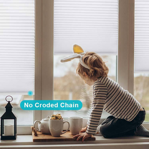 ستائر خلوية ذكية للنهار والليل، ستائر نوافذ آلية مزدوجة الخلايا مع تعتيم مدمج - Product Image 6