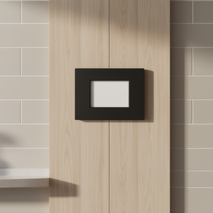 Placa Negra de 3 Vías Compatible con Vimar Arke - Product Image 3