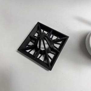 3D Printed Draining <b>Rack</b> Square Plastic Quick Dry <b>Dish</b> And Bowl Kitchen Minimalist Modern Design - Product Image 1