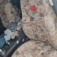 Coussin de siège épais camouflage de qualité supérieure, ensemble complet pour Toyota Fortuner Prado FJ Cruiser Hilux Tundra LC80, housses de siège de voiture personnalisées