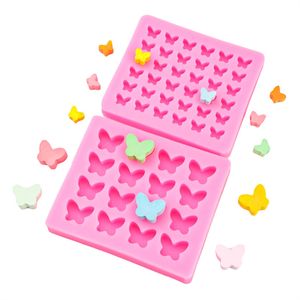 Grande e piccolo stampo in Silicone di particelle di vernice a forma di coniglio quadrato caramello caramello cioccolato - Product Image 4