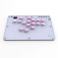 Switch // PC Raspberry Pi 16-Key Arcade Fighting Keyboard Hitbox Controller