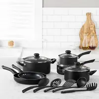 Grosir Pemasok Dapur Peralatan Makan Wajan Panci Sup Batu Panci dan Wajan Set Peralatan Masak Rumah Antilengket Cocina
