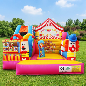 WINSUN New Design Outdoor Inflatable Jumping Castle & Trampoline-CE Lead-Free & Fireproof Customizable Size Easy Setup - Product Image 1