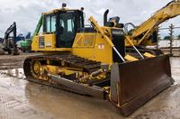 Bulldozer usado original Komatsu D65PX Bulldozer oruga Bulldozer hidrostático de viaje con EPA CE para Venta barata