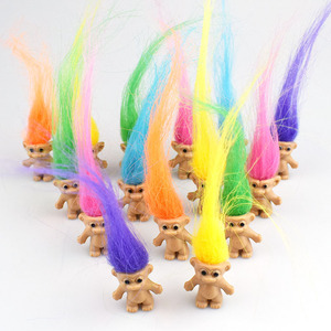 Muñecos Troll de PVC Vintage, Figuras de Acción de Muñecos de la Suerte, Muñecos Troll Clásicos, Juguetes Coleccionables, Recuerdos de Fiesta, Regalo de Cumpleaños para Niños - Product Image 1