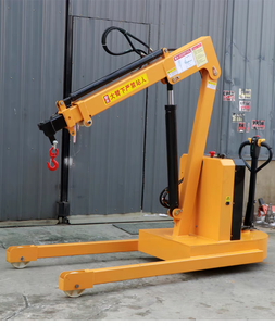 1T peralatan pengangkat bengkel, pengangkat derek elektrik penuh teleskopik dengan Motor 1200W & sistem hidrolik 2200W - Product Image 3