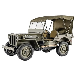 FMS ROCHOBBY 1941 MB Scaler Willys <span class=keywords><strong>JEEP</strong></span> con Ammortizzatori a Olio, 4WD 4X4, Scala 1:6, Fuoristrada, Telecomando 2.4G, Crawler RC, Modellino Hobby - Product Image 1