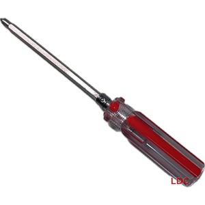 Tournevis cruciforme à tête en croix en acier à haute teneur en carbone TW, haute résistance à l'usure, dureté supérieure, résistance à la chaleur, usage polyvalent - Product Image 1
