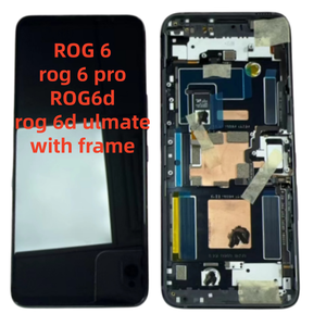 Écrans LCD 100% originaux AMOLED pour téléphones mobiles Asus <span class=keywords><strong>Rog</strong></span> <span class=keywords><strong>6</strong></span>/<span class=keywords><strong>6</strong></span> Pro/ 6D/ 6D <span class=keywords><strong>Ultimate</strong></span> avec cadre, remplacement du panneau d'affichage - Product Image 5