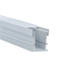 Profilé en aluminium LED avec diffuseur, embouts et clips pour bande LED 21*26 mm