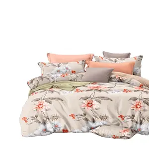 luxury bedsheets sabanas de seda draps de lit custom bedding printed bed sheets juego de camas bed sheets bed cover