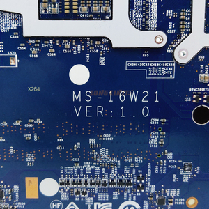 Carte mère pour ordinateur portable GF65 THIN 10UE MS-16W21 I7-10750H, processeur central RTX3060M. Carte mère GF65 - Product Image 2