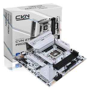 Carte mère colorée CVN Z790M FROZEN V20 LGA 1700 Intel <span class=keywords><strong>ATX</strong></span> Carte mère DDR4 PCIE5.0 Prise en charge des processeurs Intel Core de 14e/13e et 12e génération - Product Image 1