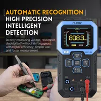 FNIRSI DMT-99 Multimètre numérique intelligent professionnel 10000 points de lecture 1000V 10A True RMS Auto Range AC DC Ohm Hz Capacité TFT