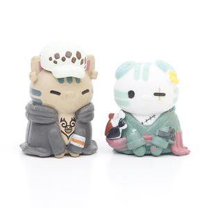 Giocattoli 3D a Forma di Personaggi dei Cartoni Animati, Action Figure di Luffy di <span class=keywords><strong>One</strong></span> <span class=keywords><strong>Piece</strong></span>, Ornamenti per Auto, Set di Action Figure, Regali per Feste Personalizzati - Product Image 6