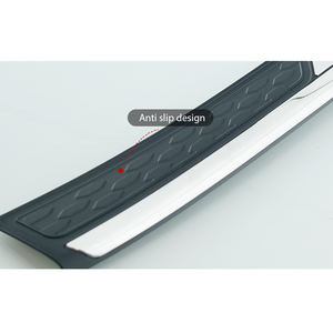 Pare-chocs arrière Step Guard Véhicule Injection Noir Avec Design En Acier Inoxydable TXR Pièces Extérieures pour Toyota <span class=keywords><strong>prius</strong></span> <span class=keywords><strong>Zvw40</strong></span> 41 2012- - Product Image 4