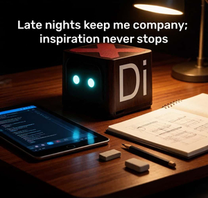 2026 Mini Portable Party Smart Speaker AI Voice Calls Assistant BT <b>Music</b> Speakers Photo Album Intelligent Speaker AI Toy - Product Image 6