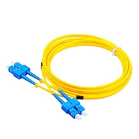 Cable de Fibra Óptica Monomodo Simplex SC APC de Alta Calidad, Conector Óptico SC a SC, SC UPC, LC, FC, ST