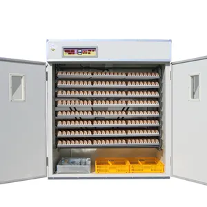 220V Industrie inkubator einfach zu steuernder Küken inkubator 2112 Kapazität Eierb rutsch rank für Brute ier von Hühner geflügelfarmen