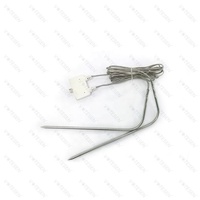 Sonde de température pliée PT100 Universal Fit en acier inoxydable Capteur de haute température pour barbecue