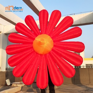 Fleur de marguerite gonflable décorative d'éclairage coloré pour <span class=keywords><strong>Alice</strong></span> <span class=keywords><strong>au</strong></span> <span class=keywords><strong>pays</strong></span> <span class=keywords><strong>des</strong></span> <span class=keywords><strong>merveilles</strong></span> - Product Image 3