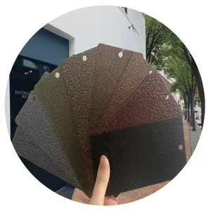 Spray Paint Textured Powder Coating Rough Hammertone Antique Copper and Silver Polyester Custom Gloss Rapid Coat Powder Coatings