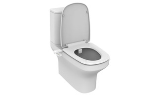 <span class=keywords><strong>Phito</strong></span> Super Slim Dual Wash Boquilla Accesorio para asiento de inodoro Moderno no eléctrico Mecánico Montado en el piso Bidé Hecho de plástico - Product Image 5