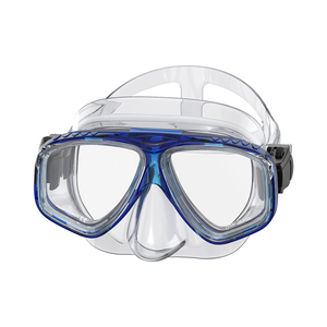 Masque à double lentille Masque de plongée en silicone de haute qualité <span class=keywords><strong>Tuba</strong></span> Nouvelles <span class=keywords><strong>lunettes</strong></span> de plongée en verre trempé - Product Image 4