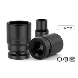 1/2 Inch Square Interface Hexagonal <b>Socket</b> Set <b>8mm</b> to 32mm Hexagonal <b>Socket</b> for Wrench - Product Image 1