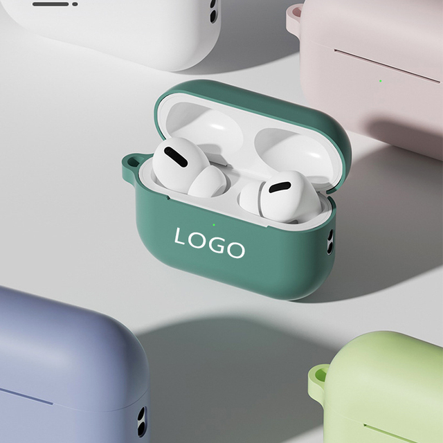 Factory Custom High Quality Silicone Earbuds Portable Wireless protection Cover Cheap Silicone Rubber Earphone Protective Cover