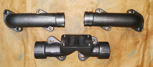 ท่อร่วมไอเสียคุณภาพพรีเมียม เหมาะสำหรับเครื่องยนต์ Caterpillar CAT C7 รุ่น 325D 329D อะไหล่รถขุด หมายเลข 219-5484 2195484 - Product Image 2