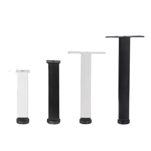 Piedino di supporto per letto a scomparsa, in metallo rinforzato, telescopico, per telaio letto - Product Image 1