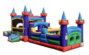 Parcours d'obstacles gonflable commercial de 30 pieds, labyrinthe de neige en PVC robuste pour événements extérieurs et locations de <span class=keywords><strong>jeux</strong></span> - Product Image 5